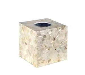 Caja para pañuelos de papel con incrustaciones de hueso hecha a mano, estilo animal, color natural, duradera, personalizada, precio razonable, la más vendida - Product Image 3