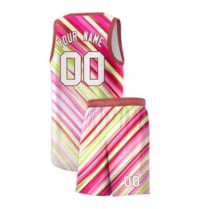 Ropa deportiva para hombre, uniforme de baloncesto, camiseta y pantalones cortos, último diseño, camisetas y camisetas de baloncesto de secado rápido para adultos - Product Image 3