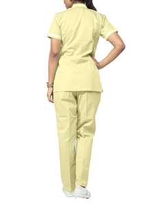 Ensemble de combinaisons médicales unisexes haut de gamme, élégantes et personnalisées pour l'été, pour le personnel infirmier et chirurgical en milieu hospitalier - Product Image 4