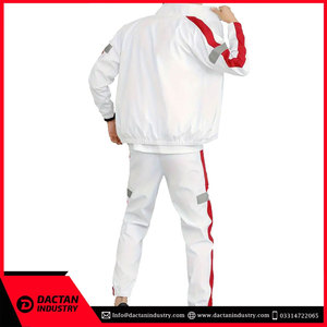 Chándales informales de moda con cuello levantado personalizado 100% chándales de algodón de Pakistán Premium Wear Activewear Chándales - Product Image 6