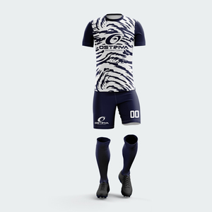 Uniforme de Fútbol para Adultos de Alta Calidad, Diseño Superior, Secado Rápido, Transpirable, Manga Corta, Antibacterial, Impresión de Logotipo Personalizado - Product Image 2