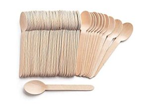 Cucharas De Madera Magnolia-Juego De Utensilios Biodegradables Eco-Consciente - Product Image 5