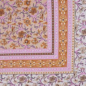 Fuchsia Pink Floral <b>King</b> <b>Size</b> Flat <b>Sheet</b> Set with 2 Pillow Covers (ADB1462) - Product Image 5