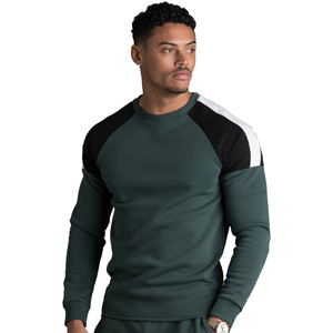 <b>Men's</b> High Quality Polyester/Cotton O-Neck <b>Sweatshirt</b> Custom Printed Logo Plus Size 400 GSM Heavyweight Summer Plain Dyed Fleece - Product Image 6