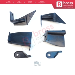 Support de fixation de phare BHL520+BHL521, kit de réparation avec languettes gauche et droite pour Dacia Lodgy Dokker 2012-Actuel 260607950R 260102414R - Product Image 2