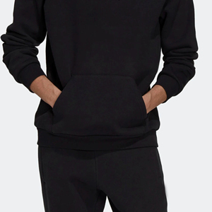 Sweat-shirt à capuche en polaire uni personnalisé pour homme, pull en polyester pour homme, idéal pour le golf en extérieur, couleur unie pour homme - Product Image 4