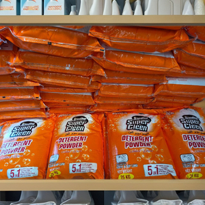 Détergent en poudre Sindhu Super Cleen écologique de 25 kg fabriqué en Inde OEM pour les chiffons de nettoyage emballés dans des sacs - Product Image 3