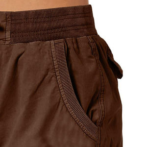 Shorts cargo pour femmes en toile respirante de haute qualité 2025 avec impression de logo personnalisé, coupe ajustée, style streetwear décontracté - Product Image 4