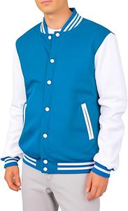 Yoo wassup!! Obtenez ce corps en laine de qualité supérieure + manches en cuir varsity avec le logo de votre marque/design au prix de gros - Product Image 2
