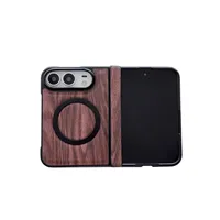 Étui de téléphone en bois pour le dernier iPhone Duo