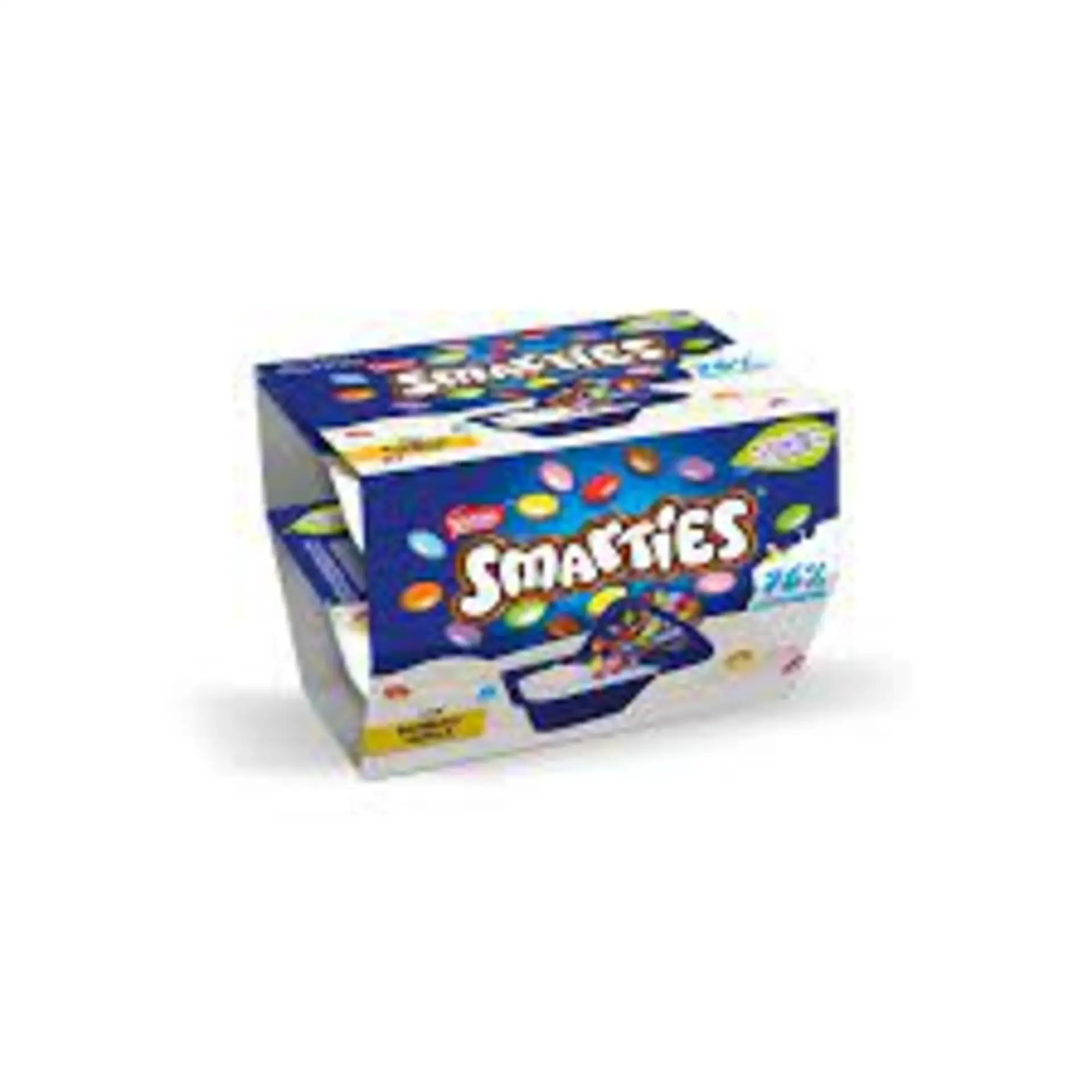 Smarties Mix-in de Iogurte de Baunilha com Mini Smarties, 6x107g/Comprar Nestlé Smarties 2x120g (240g)
