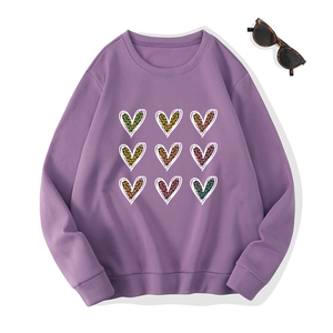 Sudaderas con capucha de algodón suave Unisex, sudaderas con estampado de ajuste relajado, atractivo informal transpirable para mujer, estampado frontal, precio barato al por mayor - Product Image 2