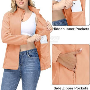 Veste polaire femme haute qualité vente en gros de veste polaire femme coton veste polaire femme tissu doux - Product Image 5