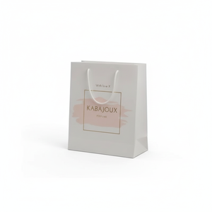 Custom Handmade Kraft Paper Gift <b>Bags</b> Hand Length Handle Recyclable Luxury Packaging <b>for</b> <b>Wedding</b>/Jewelry/Cosmetic-Matte - Product Image 3