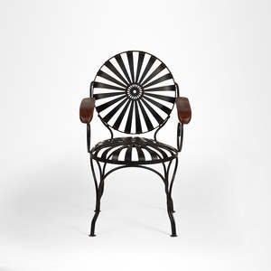 Chaise en métal contemporaine de qualité supérieure, assise confortable, portable et empilable pour la maison, le bureau, les espaces extérieurs, la plage, le jardin, la cuisine - Product Image 2