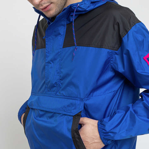 Stitchmode High Quality Men's Winter Windbreaker Jacket Hooded Zipper with New Design Professional Manufacturer Canvas <b>Fabric</b> - Product Image 3
