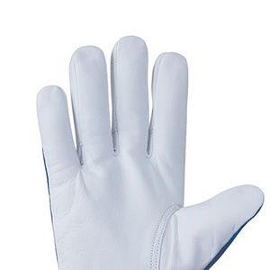 Guantes de montaje de calidad superior con forro de algodón Piel de cabra Guantes de seguridad a prueba de fuego certificados CE para uso industrial - Product Image 6