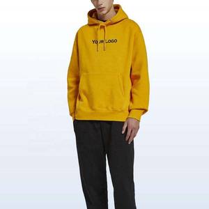 Haute qualité 100% coton blanc surdimensionné sweats à capuche sweats Street Wear respirant pas cher prix mode basiques hommes sweats à capuche - Product Image 4