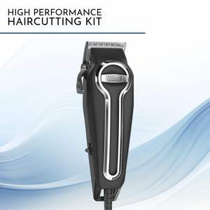 Kit de coupe de cheveux à domicile Elite Pro haute performance, tondeuse portable premium pour les oreilles, le nez et les sourcils, alimentée par batterie au lithium - Product Image 5