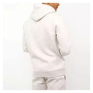 Sudadera con Capucha Corta de Alta Calidad para Hombre, con Logotipo Personalizado, Estilo Desgastado, Talla Grande, Diseño Sólido para Otoño - Product Image 3