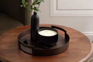 Plateau en métal polyvalent pour l'affichage ou le stockage de service Parfait pour le salon, la cuisine et la salle à manger - Product Image 2