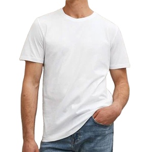 T-shirts pour hommes 100% coton, col rond, bonne qualité de tissu, avec motif imprimé, faible MOQ - Product Image 1
