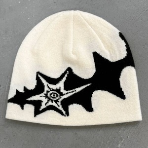 Gorros de hombre con logotipo personalizado del fabricante, gorros de punto Unisex cálidos para niños, gorros deportivos de invierno, gorro Reversible de Jacquard Acrílico - Product Image 5