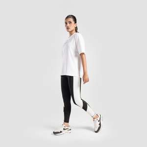 กางเกงเลกกิ้งถักสีดำ Sync Flex - Product Image 4