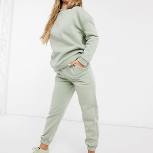 Ensemble de survêtement décontracté pour femme, coupe régulière, léger et respirant, en polyester/coton, idéal pour l'hiver – Meilleures ventes - Product Image 5