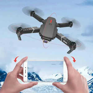 Mini Dron Profesional JHD E88 Pro con Cámara 4K, Control Remoto, Batería, Accesorios FPV para Niños, Principiantes y Drones Comerciales - Product Image 1