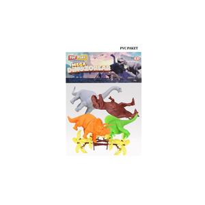 Giocattolo 713 gioco 6 pezzi dinosauro figura Set 14-18 Cm
