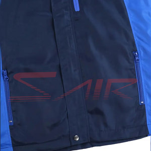 Men's Custom Zipper Knitted Waterproof Quick Dry Breathable Casual Windbreaker Hood Winter Outerwear <b>Plus</b> <b>Size</b> Cotton Canvas - Product Image 6