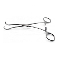 ZAPOTECH Debakey Pince à tissus vasculaires atraumatiques, instruments chirurgicaux manuels, en acier inoxydable, réutilisable, CE