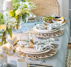 Manteles individuales de ratán hechos a mano, perfectos para decoración de mesas de boda y eventos - Product Image 1