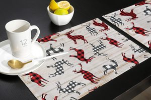 Tapis napperons cuisine napperon caboteur coton lin broderie Pad plat tasse à café tapis de Table décor à la maison OEM - Product Image 5