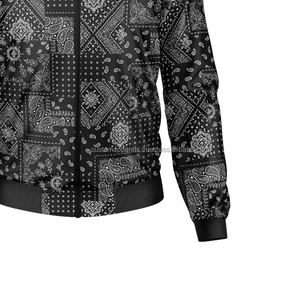 แจ็กเก็ตทีมตัวแทนของผู้ชายระดับพรีเมี่ยมในเมืองดีไซน์หรูหราแนวสตรีทคอตั้งด้านหน้าปักผ้าขนสัตว์กันลมระบายอากาศได้ดี100% ฤดูร้อน - Product Image 6