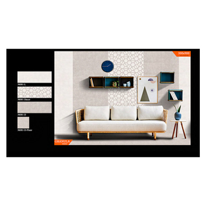 Carreaux de mur en céramique de style moderne au fini mat du fournisseur indien pour décor de salle de bain Stock disponible pour usage intérieur dans les toilettes - Product Image 3