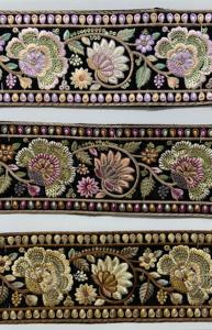 Dentelle brodée en maille douce pour robes d'enfants Organza coloré pour la décoration intérieure des entreprises - Product Image 3