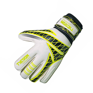 Goalkeeper Goalie Soccer Strong Grip Gloves With Finger Protection Goal Keeper Gloves <b>Latex</b> Football Gloves - Product Image 4