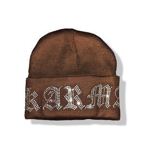 Gorro de Punto Unisex para Invierno con Diseño Animal, Gorro Personalizado de Alta Calidad con Logotipo Adornado con Pedrería, Poliéster/Algodón Digital para Playa - Product Image 4