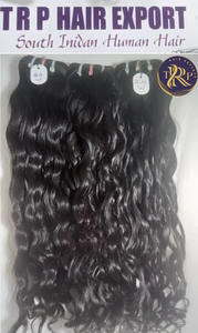 Genius Virgin Indian Temple Extensiones de cabello Kinky Straight Natural Wave y Jerry Curl Cabello humano de alta calidad - Product Image 2
