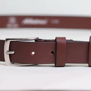 Cinturón de Cuero Vacuno Suave para Mujer, Estilo Casual, Hebilla de Aleación, para Jeans, Venta al Por Mayor - Product Image 4