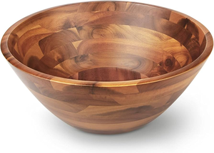Bols en bois légers les plus vendus pour le camping Bols en bois décoratifs Bols en bois uniques pour les cadeaux de mariage - Product Image 2