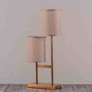 โคมไฟตั้งโต๊ะโลหะแบบชาร์จไฟได้ทันสมัยปรับแต่งได้โคมไฟข้างเตียงหรี่แสงได้อุปกรณ์ตกแต่งคริสมาสต์ - Product Image 2