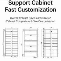 Casier intelligent à clavier électronique |   Armoire de rangement intelligente pour colis, pour usage professionnel et résidentiel