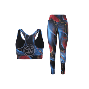 ชุดโยคะ2ชิ้นระบายอากาศได้ดีสวมใส่สบายสำหรับ100% ของผู้หญิงมี2สีขนาดใหญ่พิเศษสำหรับใส่ออกกำลังกาย-ผู้ใหญ่ - Product Image 3