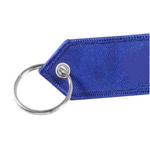 Porte-clés personnalisé avec logo 3D brodé, porte-clés brodé anime personnalisé, porte-clés de forme personnalisée, porte-clés vierge en polyester sécurisé - Product Image 6