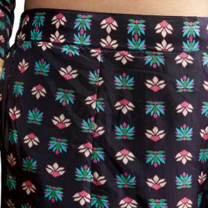 Ensemble Sharara imprimé violet avec Dupatta pour femme tenue de fête traditionnelle indienne tenue de créateur confortable - Product Image 6