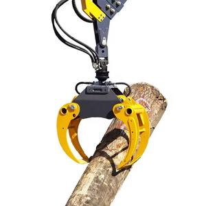Accesorio de grúa de agarre hidráulico para manejo de troncos de madera - Product Image 4