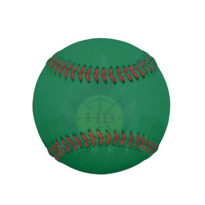 Balle de baseball officielle personnalisée avec logo de l'usine Balles de baseball en liège de qualité professionnelle en cuir de vachette pour l'entraînement professionnel - Product Image 5